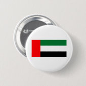 Flagge der Vereinigten Arabischen Emirate Button (Vorne & Hinten)