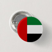 Flagge der Vereinigten Arabischen Emirate Button (Vorne & Hinten)
