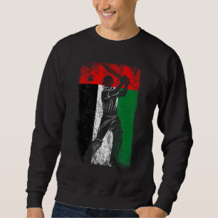 Flagge der Vereinigten Arabischen Emirate Cricket  Sweatshirt