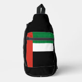Flagge der Vereinigten Arabischen Emirate Crossbody Bag (Vorderseite)