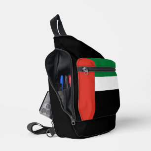 Flagge der Vereinigten Arabischen Emirate Crossbody Bag