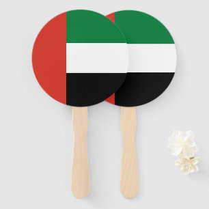 Flagge der Vereinigten Arabischen Emirate Fächer