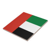Flagge der Vereinigten Arabischen Emirate Fliese (Seite)