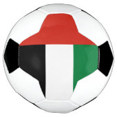 Flagge der Vereinigten Arabischen Emirate Fußball (Gedreht)