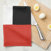 Flagge der Vereinigten Arabischen Emirate Geschirrtuch (Viertel Falte)