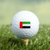 Flagge der Vereinigten Arabischen Emirate Golfball (Insitu T-Shirt)