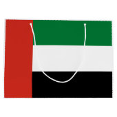 Flagge der Vereinigten Arabischen Emirate Große Geschenktüte (Rückseite)
