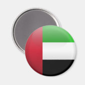 Flagge der Vereinigten Arabischen Emirate Magnet (Vorderseite/Rückseite)