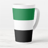Flagge der Vereinigten Arabischen Emirate Milchtasse (Rechte Ecke)