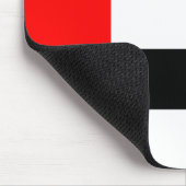Flagge der Vereinigten Arabischen Emirate Mousepad (Ecke)