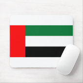 Flagge der Vereinigten Arabischen Emirate Mousepad (Mit Mouse)