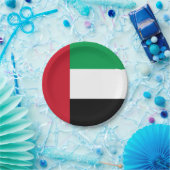 Flagge der Vereinigten Arabischen Emirate Pappteller (Party)