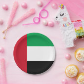 Flagge der Vereinigten Arabischen Emirate Pappteller (Party)
