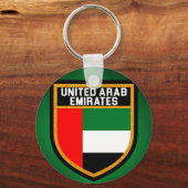 Flagge der Vereinigten Arabischen Emirate Schlüsselanhänger (Vorderseite)