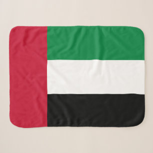 Flagge der Vereinigten Arabischen Emirate Sherpadecke