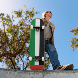 Flagge der Vereinigten Arabischen Emirate Skateboard