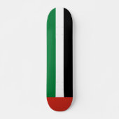 Flagge der Vereinigten Arabischen Emirate Skateboard (Vorne)