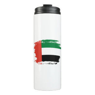 Flagge der Vereinigten Arabischen Emirate Thermosbecher