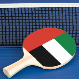 Flagge der Vereinigten Arabischen Emirate Tischtennis Schläger
