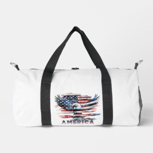 Flagge der Vereinigten Staaten. Amerika Duffle Bag