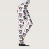 Flagge der Vereinigten Staaten. Amerika Leggings (Rechts)