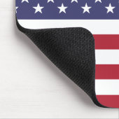Flagge der Vereinigten Staaten (Amerikanisch) Mousepad (Ecke)