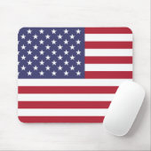 Flagge der Vereinigten Staaten (Amerikanisch) Mousepad (Mit Mouse)