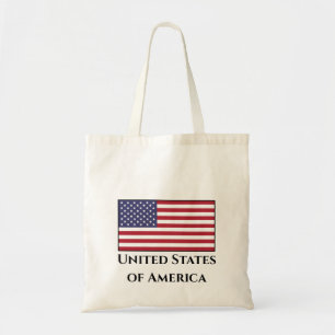 Flagge der Vereinigten Staaten (Amerikanisch) Tragetasche