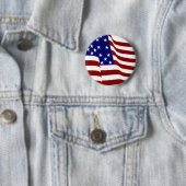 Flagge der Vereinigten Staaten Button (Beispiel)