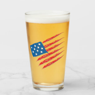 Flagge der Vereinigten Staaten  Glas