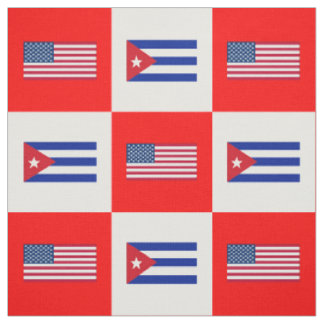 Flagge der Vereinigten Staaten, kubanische Flagge Stoff