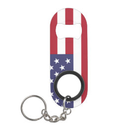 Flagge der Vereinigten Staaten Schlüsselanhänger Flaschenöffner
