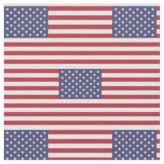 Flagge der Vereinigten Staaten Stoff (Nahaufnahme)