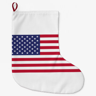 Flagge der Vereinigten Staaten von Amerika Großer Weihnachtsstrumpf