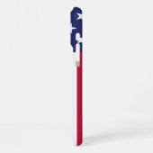Flagge der Vereinigten Staaten von Amerika iPhone Hülle (Linke Seite)