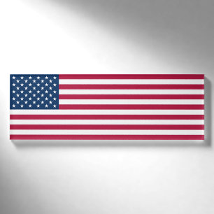 Flagge der Vereinigten Staaten von Amerika patriot Namenschild