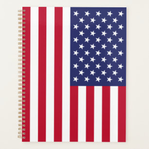 Flagge der Vereinigten Staaten von Amerika Planer