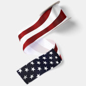 FLAGGE DER VEREINIGTEN STAATEN VON AMERIKA SATINBAND (Rückseite)