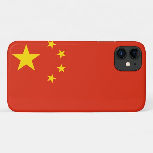 Flagge der Volksrepublik China Case-Mate iPhone Hülle (Rückseite (Horizontal))