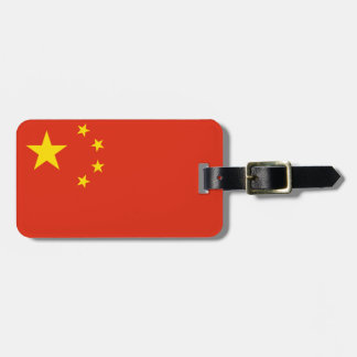 Flagge der Volksrepublik China Gepäckanhänger
