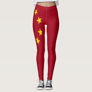 Flagge der Volksrepublik China Leggings