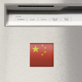 Flagge der Volksrepublik China Magnet (In Situ (Geschirrspüler))