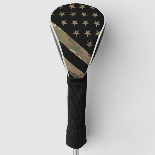 Flagge der Waldtarnungs-I Golf Headcover (Vorderseite)