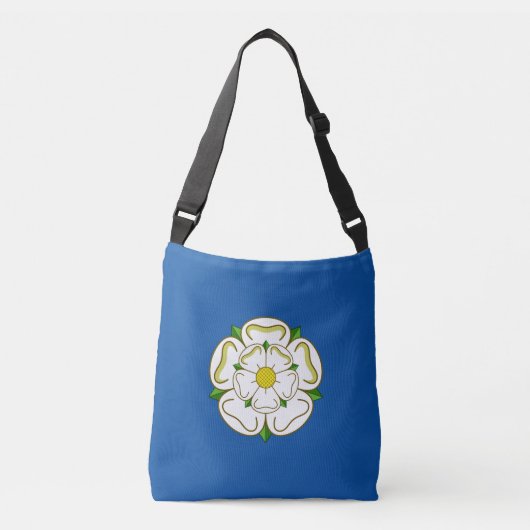 Flagge der Yorkshire Crossbody Bag Tragetaschen Mit Langen Trägern (Vorderseite)