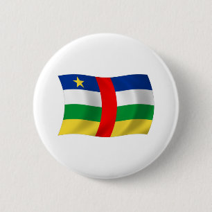 Flagge der Zentralafrikanischen Republik Button