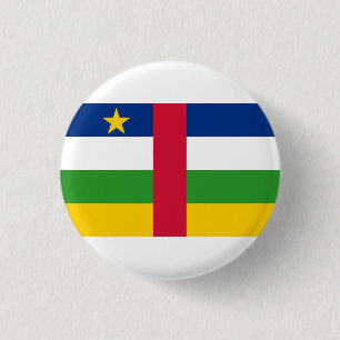Flagge der Zentralafrikanischen Republik Button