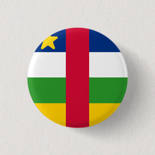 Flagge der Zentralafrikanischen Republik Button
