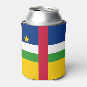 Flagge der Zentralafrikanischen Republik Dosenkühler