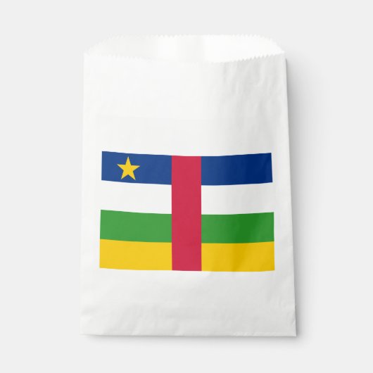 Flagge der Zentralafrikanischen Republik Geschenktütchen (Vorderseite)