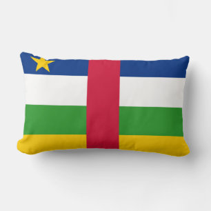 Flagge der Zentralafrikanischen Republik Lendenkissen